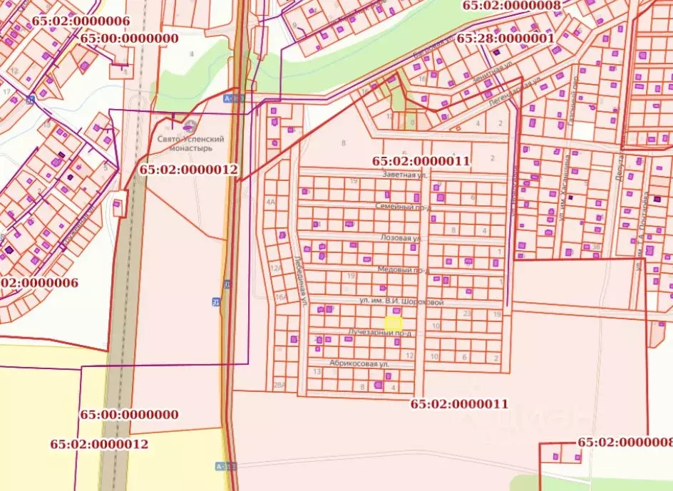 Участок в Сахалинская область, Южно-Сахалинск городской округ, с. ... - Фото 1