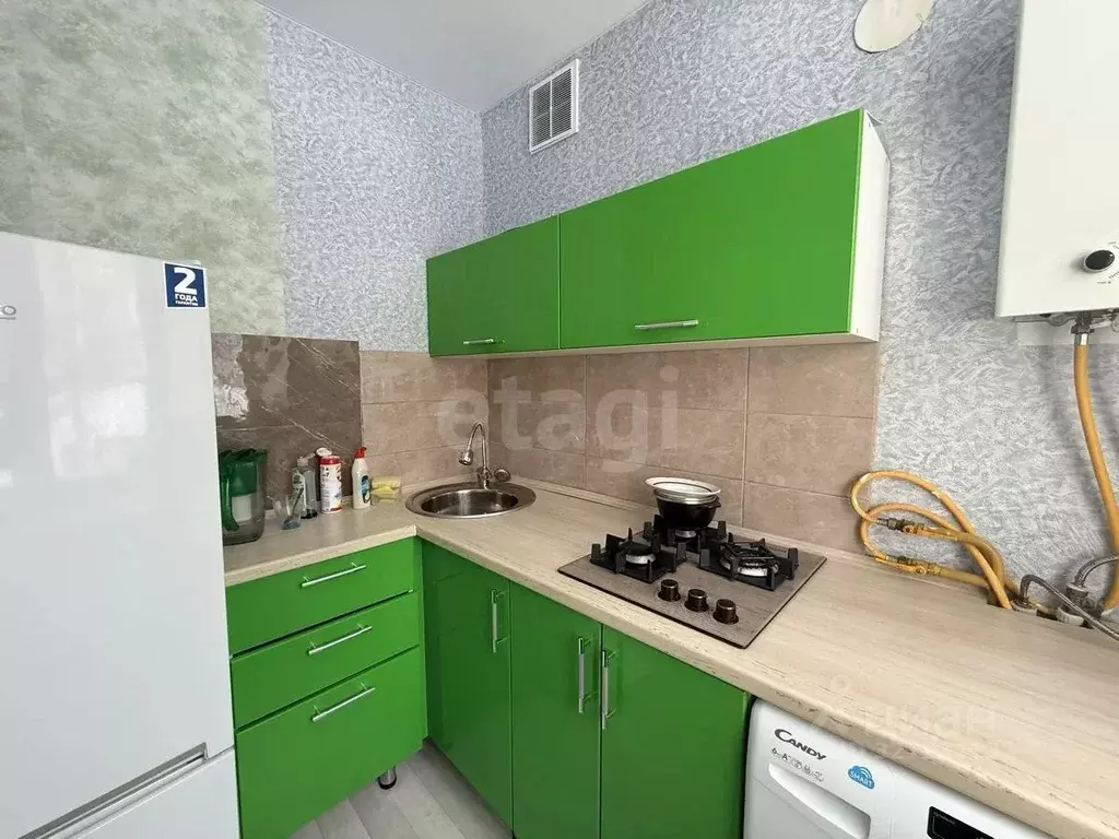 1-к кв. Татарстан, Зеленодольск ул. Маяковского, 4 (30.2 м) - Фото 1