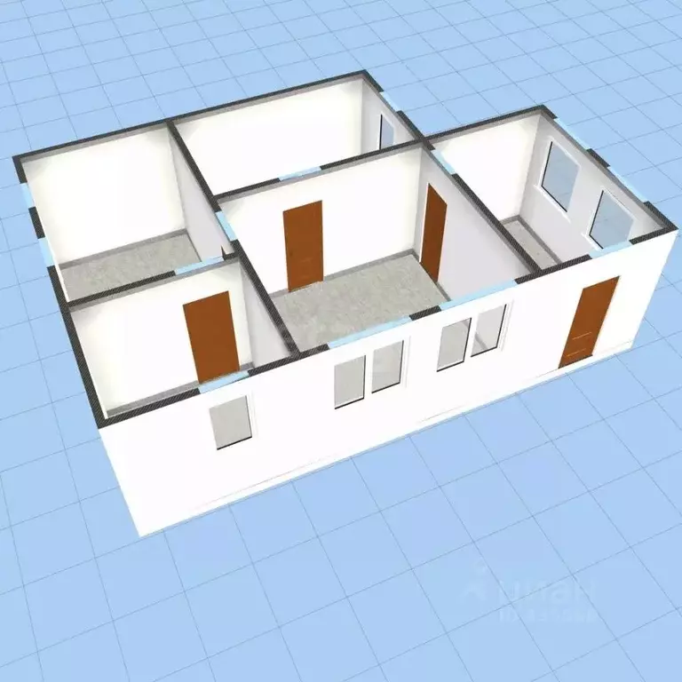Дом в Белгородская область, Губкин Октябрьская ул., 21 (54 м) - Фото 2