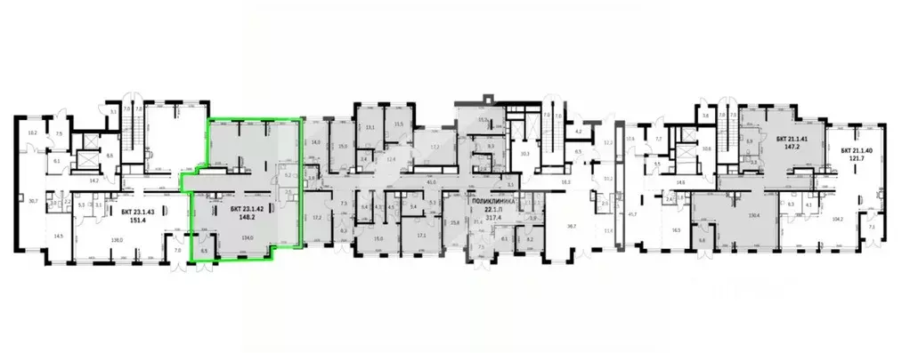 Торговая площадь в Московская область, Ленинский городской округ, пос. ... - Фото 2