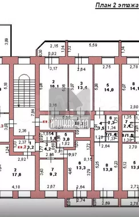 3-к. квартира, 80 м, 2/5 эт. - Фото 0