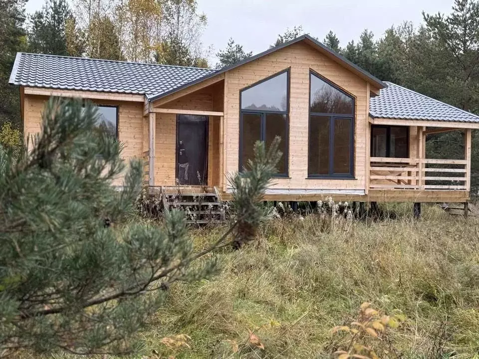 Дом в Ленинградская область, Приозерский район, Громовское с/пос, пос. ... - Фото 1