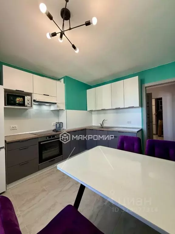 1-к кв. Ленинградская область, Всеволожск ул. Севастопольская, 1 (41.0 ... - Фото 2