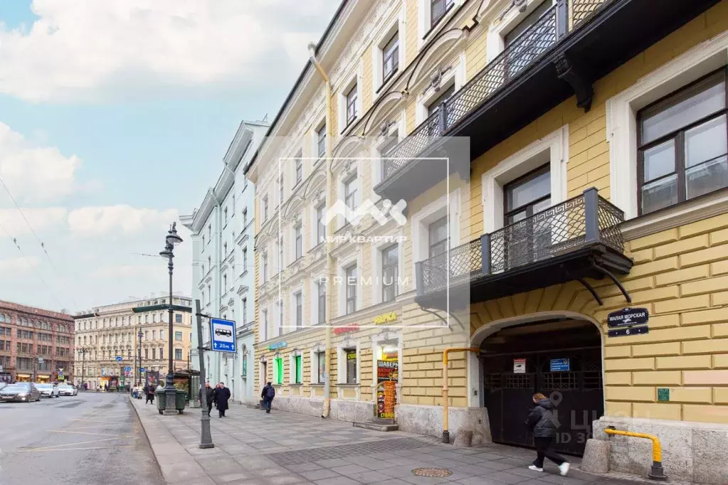 Помещение свободного назначения в Санкт-Петербург Малая Морская ул., 6 ... - Фото 1