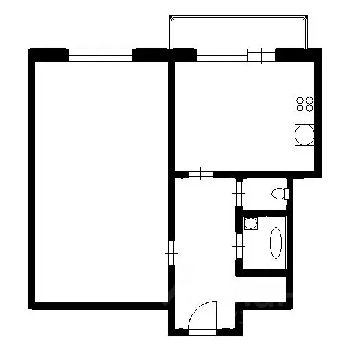 1-к кв. Воронежская область, Воронеж ул. Мордасовой, 9а (39.8 м) - Фото 2