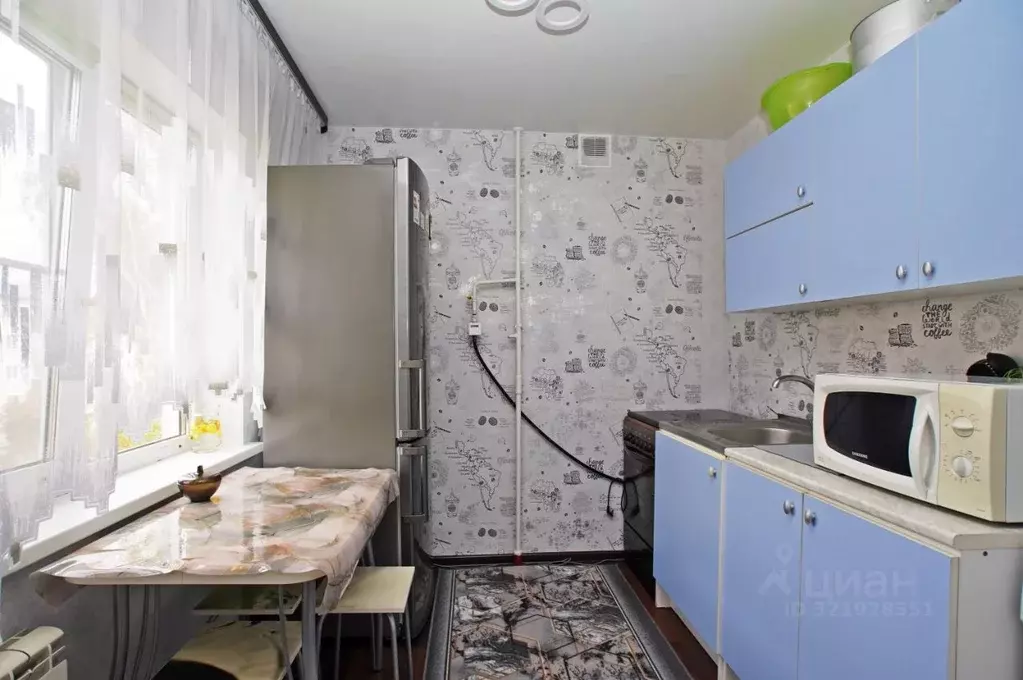 1-к кв. Омская область, Омск Городок Нефтяников мкр, ул. 19-го ... - Фото 2