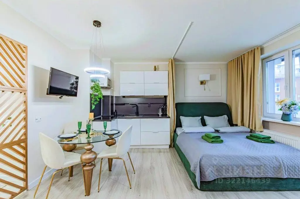 1-к кв. Татарстан, Казань ул. Бари Галеева, 8Ак2 (32.0 м) - Фото 1