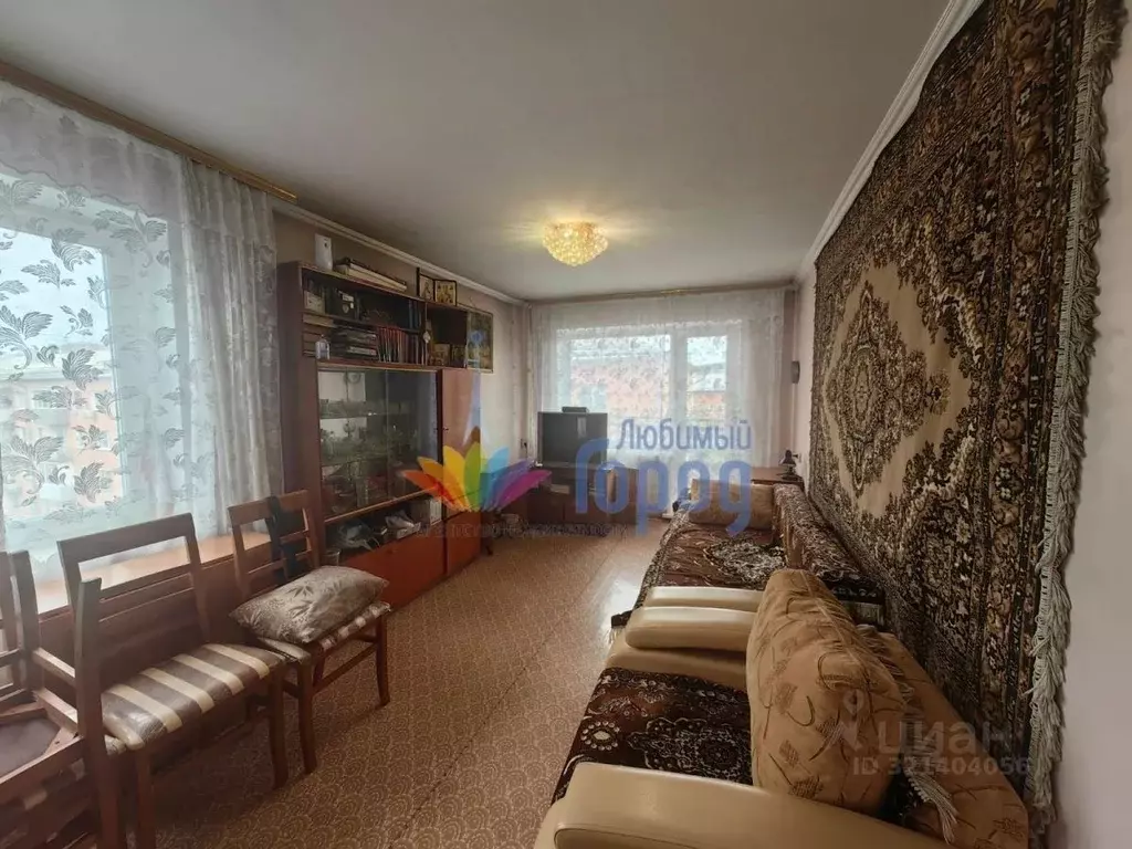 3-к кв. Кемеровская область, Новокузнецк ул. Веры Соломиной, 17 (56.9 ... - Фото 1