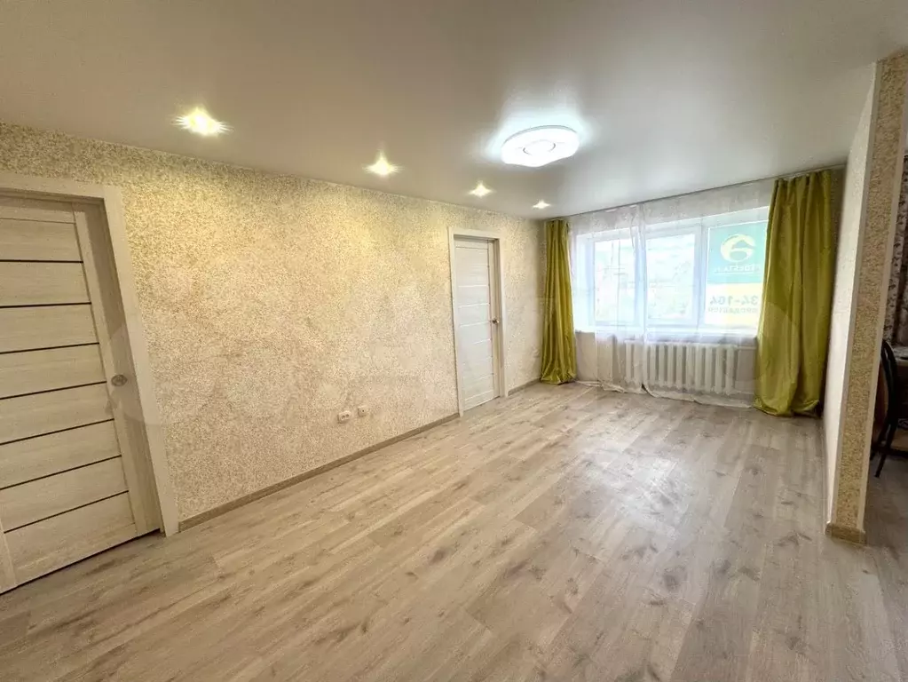 2-к. квартира, 43,6 м, 1/5 эт. - Фото 0