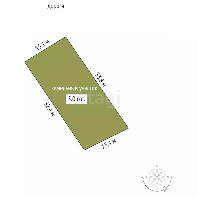 Участок в Ростовская область, Азовский район, Обильненское с/пос, пос. ... - Фото 2