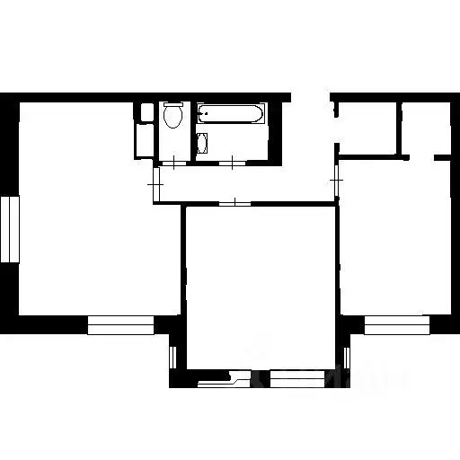 2-к кв. Санкт-Петербург Глухарская ул., 27к1 (67.0 м) - Фото 2