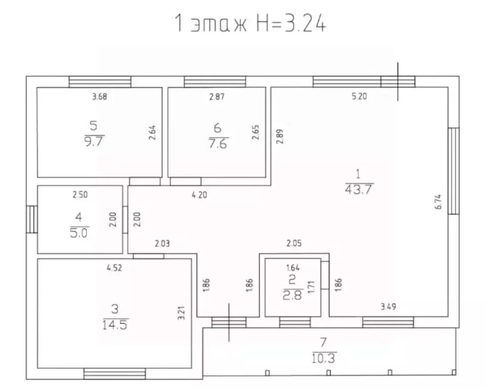 Дом в Калининградская область, Гурьевский муниципальный округ, пос. ... - Фото 2