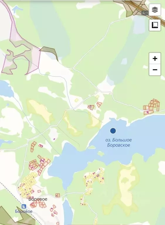 Участок в Ленинградская область, Приозерский район, Кузнечнинское ... - Фото 1