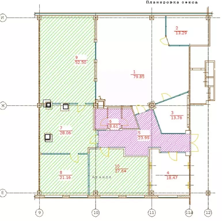 Офис в Москва 1-й Магистральный туп., 5 (148 м) - Фото 1