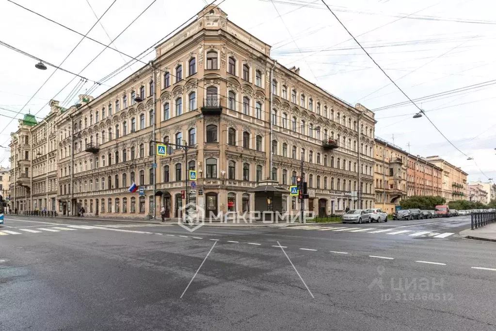 3-к кв. Санкт-Петербург 4-я Советская ул., 18/9 (86.4 м) - Фото 0