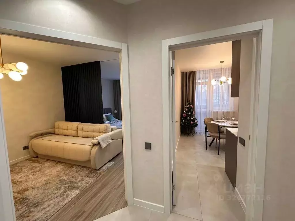 1-к кв. Калининградская область, Калининград ул. Кипарисовая, 1 (43.0 ... - Фото 2