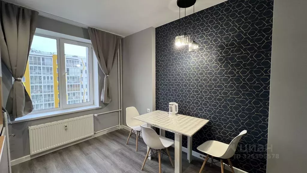 1-к кв. Ленинградская область, Всеволожский район, пос. Бугры ул. ... - Фото 2