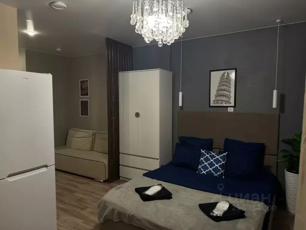 Студия Пермский край, Пермь Теплогорская ул., 24к2 (24.0 м) - Фото 2