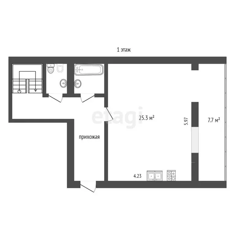 4-комнатная квартира: Кисловодск, улица Куйбышева, 77 (152 м) - Фото 0