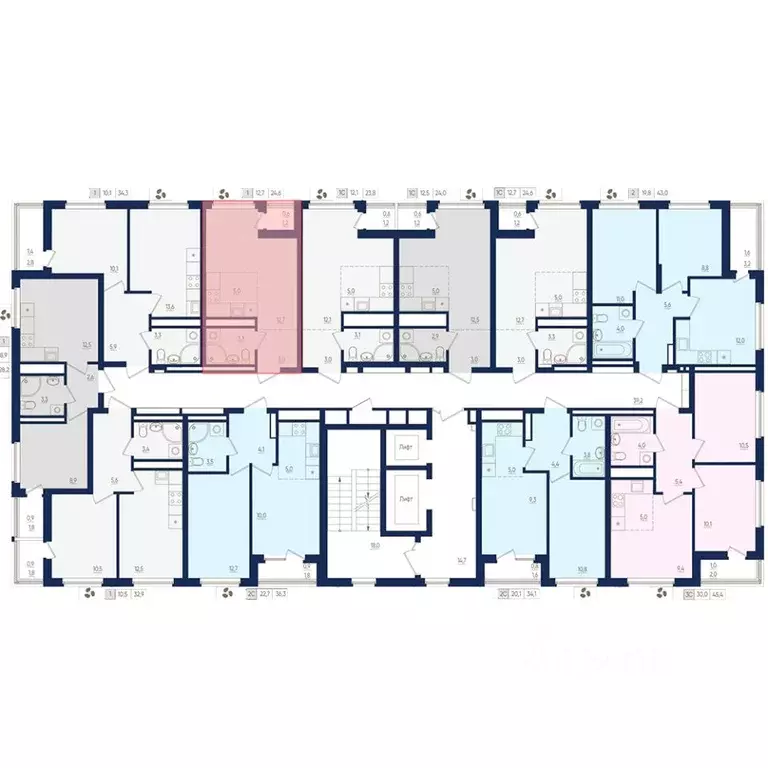 1-к кв. Башкортостан, Уфа бул. Яркий (24.6 м) - Фото 1