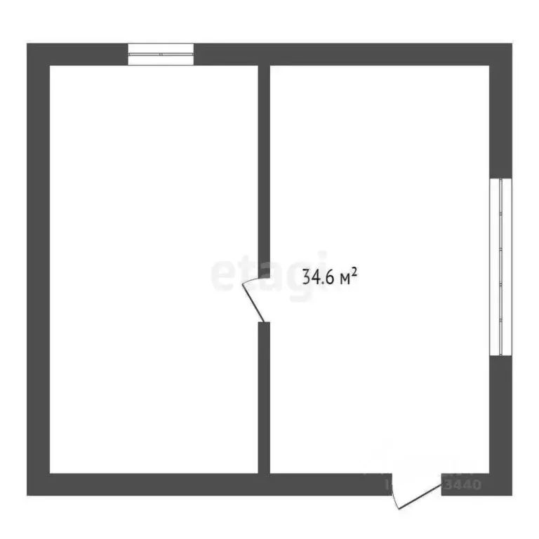 Дом в Тюменская область, с. Нижняя Тавда ул. Липовая (35 м) - Фото 2