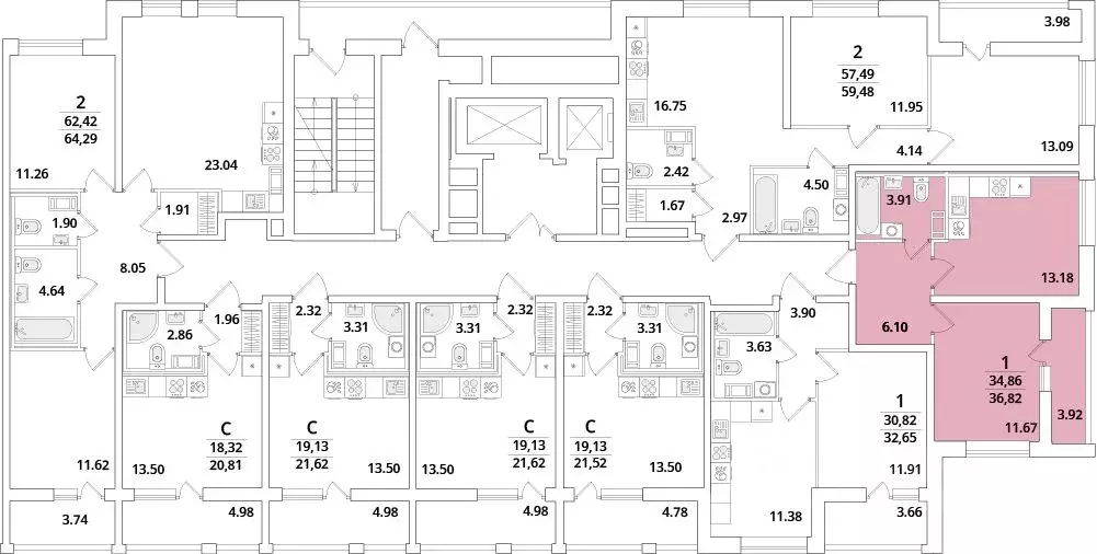 1-к кв. Санкт-Петербург Кубинская ул., 82к2 (36.82 м) - Фото 1