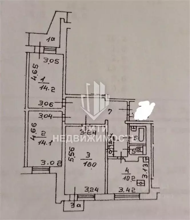3-к кв. Москва проезд Дежнева, 38 (75.0 м) - Фото 1