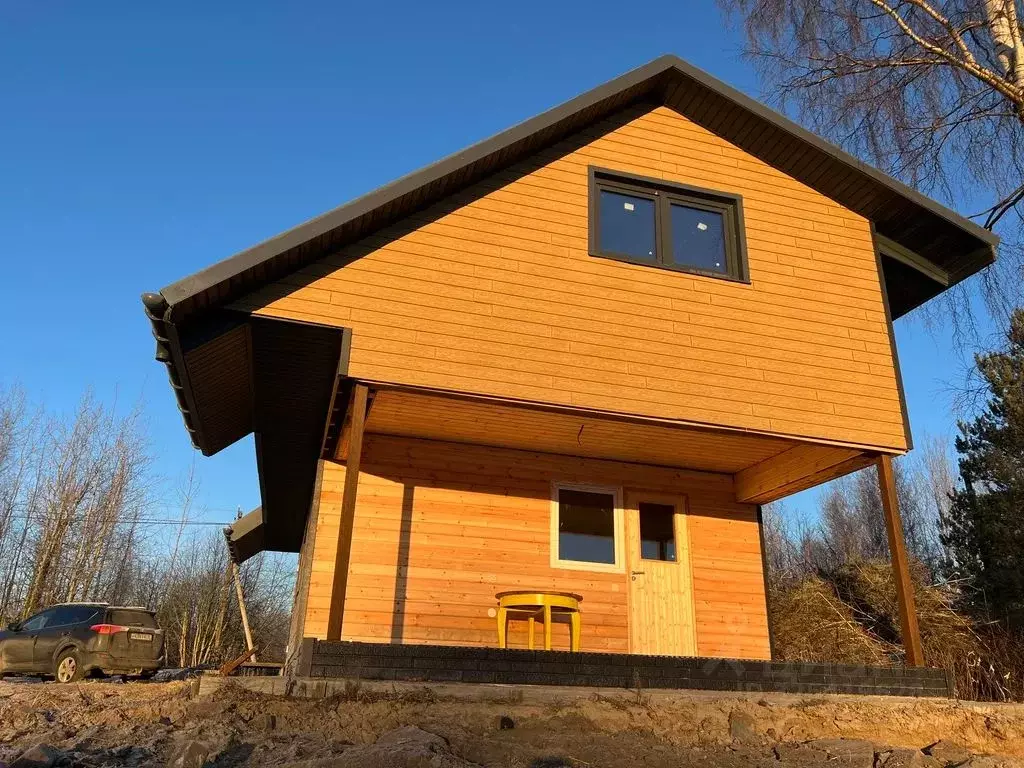 Дом в Карелия, Олонецкое городское поселение, д. Верховье  (90 м) - Фото 1