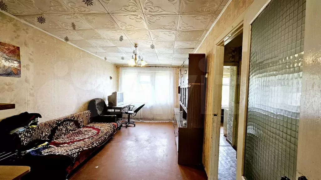 2-к. квартира, 47,6 м, 5/5 эт. - Фото 0