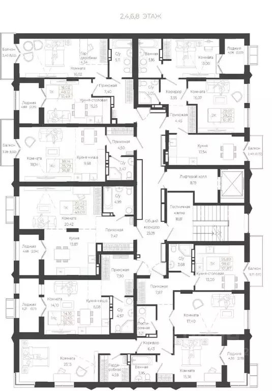 Студия Алтай, Майминский район, с. Майма ул. Энергетиков (36.81 м) - Фото 2