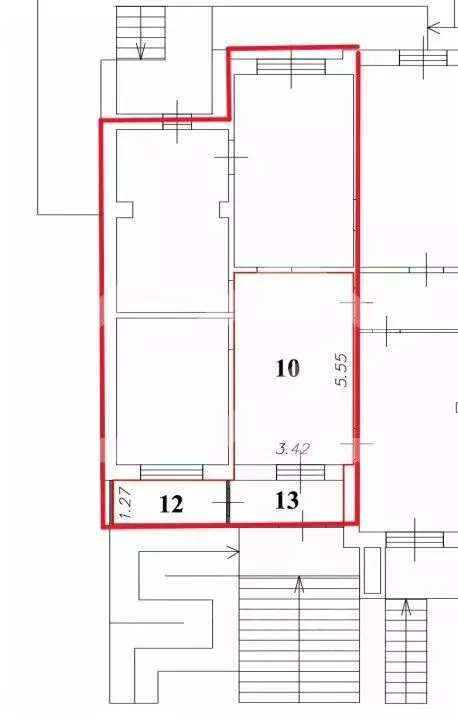Помещение свободного назначения в Москва ул. Милашенкова, 7К1 (81 м) - Фото 2