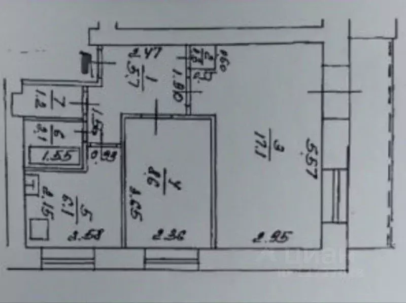 2-к кв. Башкортостан, Уфа ул. Шота Руставели, 5 (41.1 м) - Фото 2