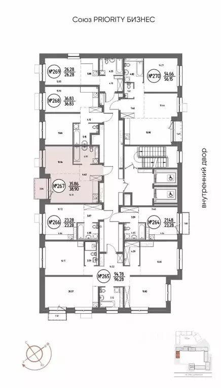 1-к кв. Иркутская область, Иркутск Макс жилой комплекс (38.9 м) - Фото 1