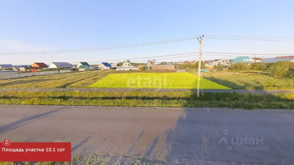 Участок в Тюменская область, Тюменский муниципальный округ, д. Якуши ... - Фото 0