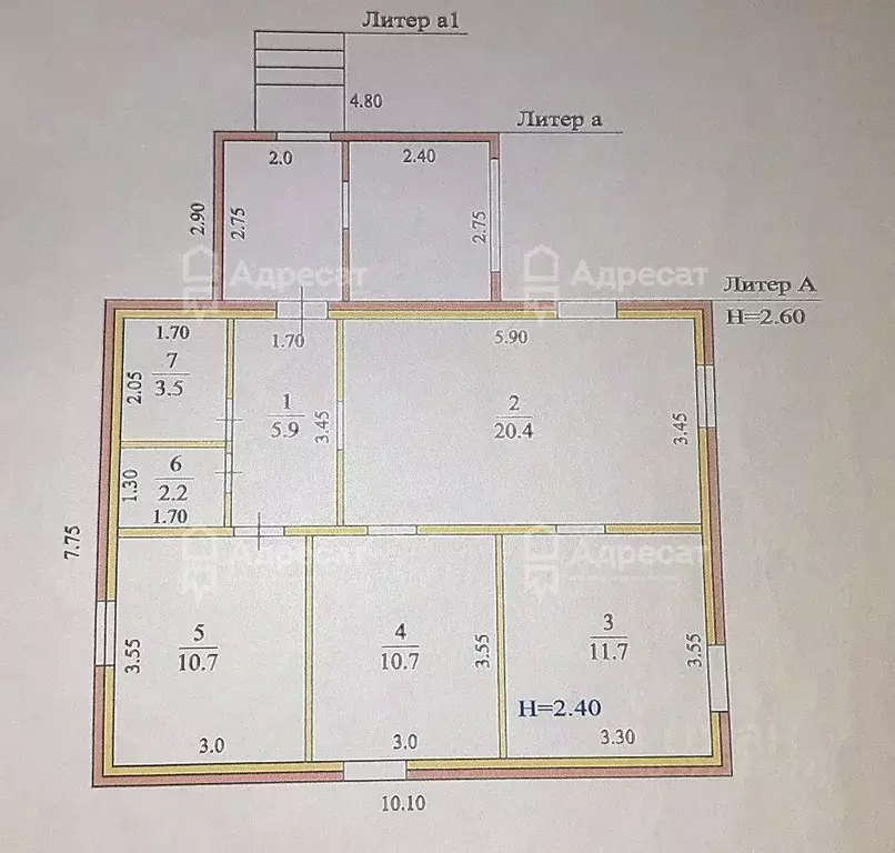 Дом в Волгоградская область, Дубовский район, Пичужинское с/пос, с. ... - Фото 2