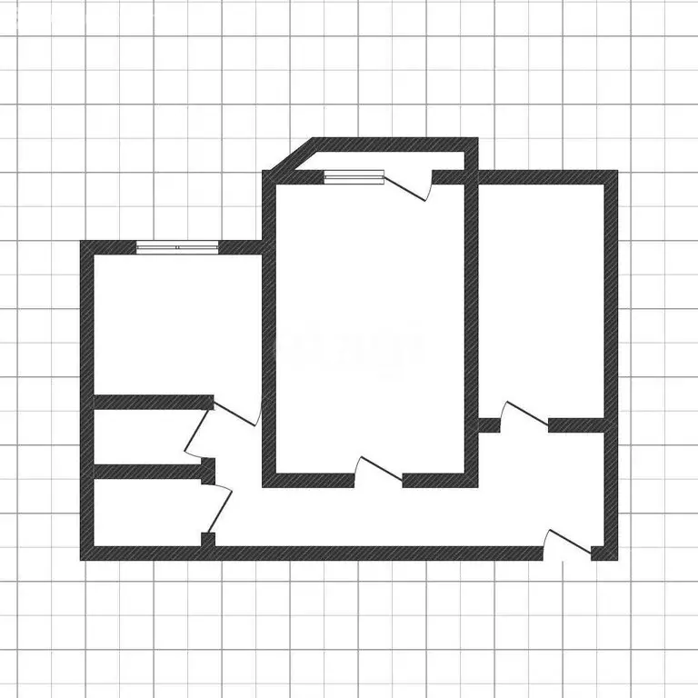 2-комнатная квартира: Абакан, улица Ивана Ярыгина, 34 (62.9 м) - Фото 1