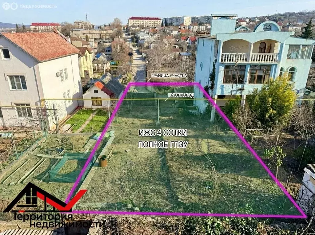 Участок в Севастополь, улица Леси Украинки (4 м) - Фото 1