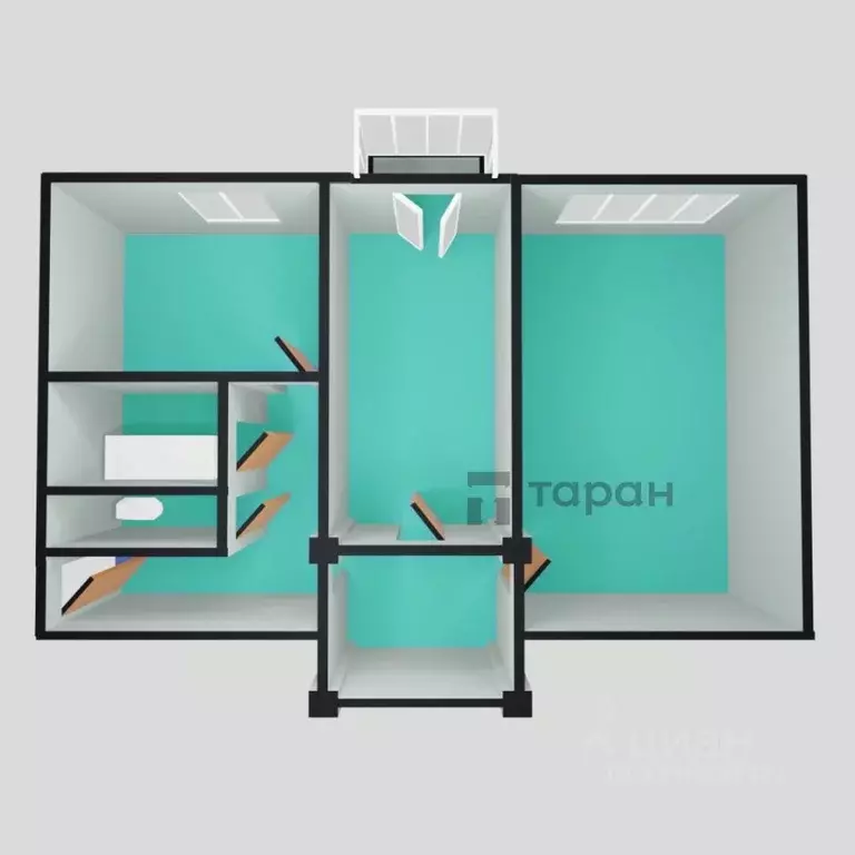 2-к кв. Челябинская область, Челябинск просп. Ленина, 74 (61.3 м) - Фото 1