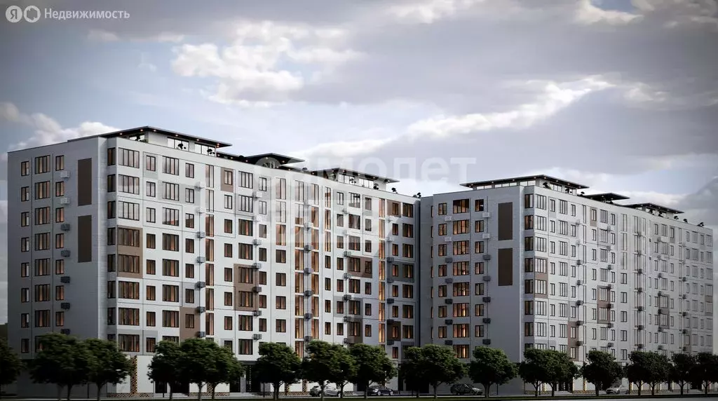 3-комнатная квартира: Кизилюрт, улица Гагарина, 110 (117 м) - Фото 1
