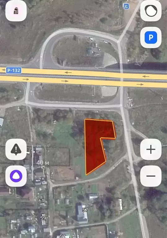 Участок в Калужская область, Калуга городской округ, д. Косарево  ... - Фото 0