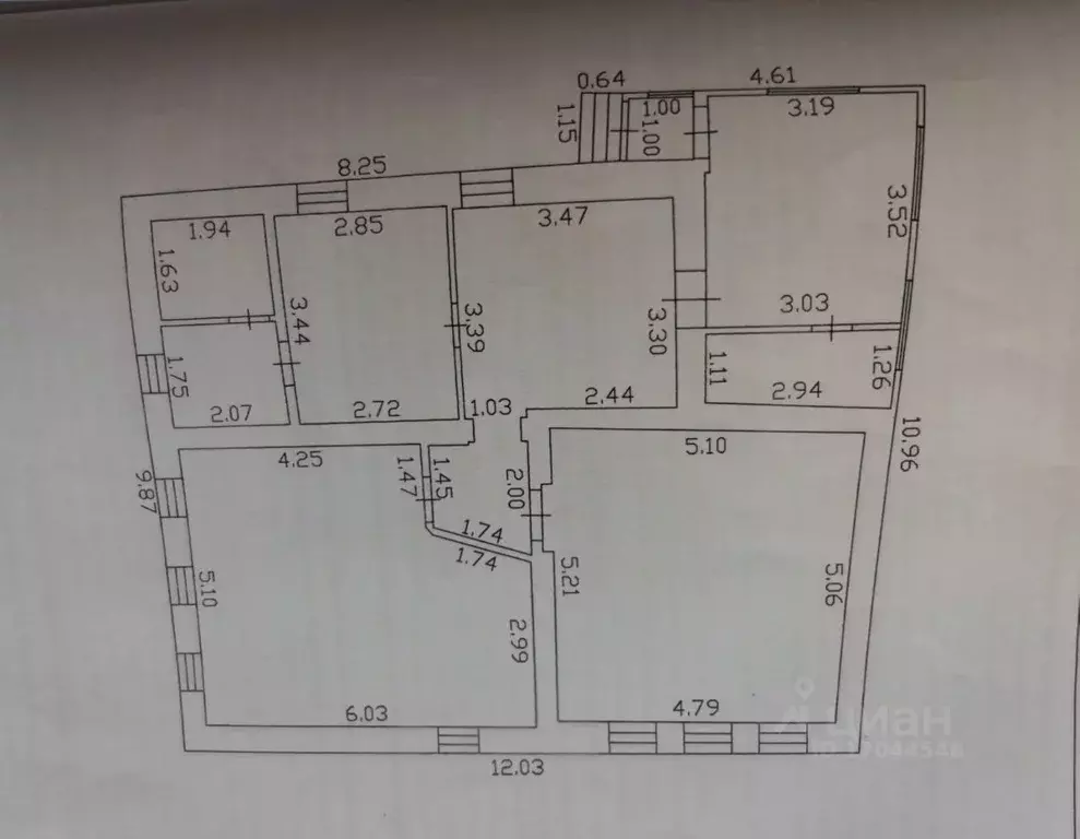 Дом в Орловская область, Орел ул. Чкалова, 39 (105 м) - Фото 1