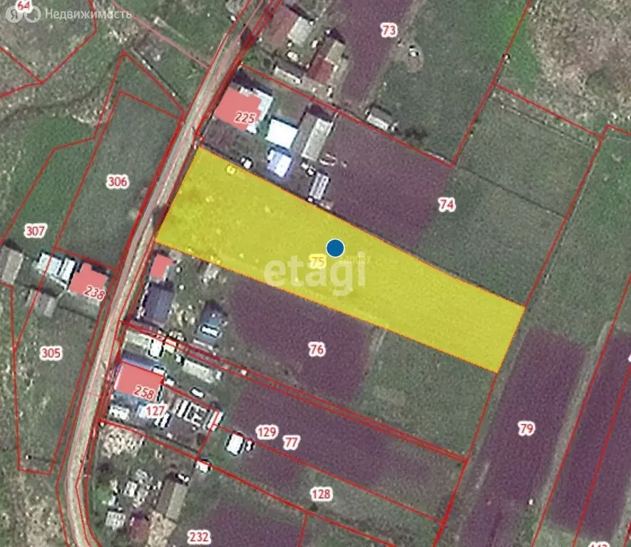 Участок в Иглинский район, Уктеевский сельсовет, село Сарт-Лобово ... - Фото 1