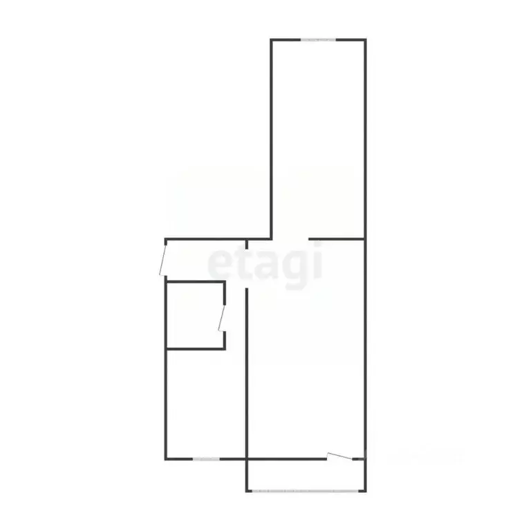 2-к кв. Курская область, Курск ул. Энергетиков, 9 (47.4 м) - Фото 1