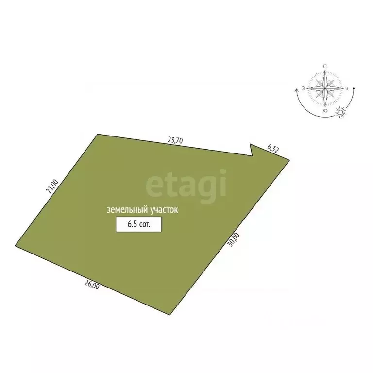 Участок в Амурская область, Благовещенский район, Озерное СНТ  (6.5 ... - Фото 1