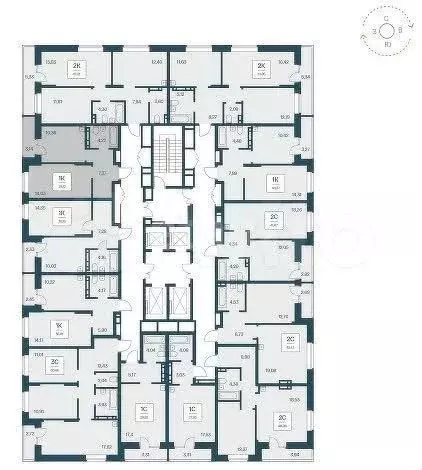 1-к. квартира, 39,1 м, 11/23 эт. - Фото 0