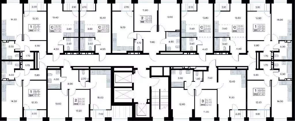 2-к кв. Приморский край, Владивосток ул. Нейбута, 135 (57.6 м) - Фото 2