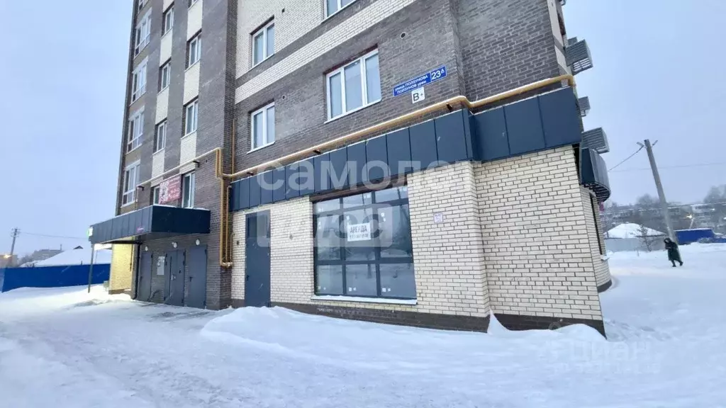 Торговая площадь в Марий Эл, Йошкар-Ола ул. Ползунова, 23А (58 м) - Фото 1