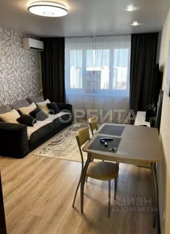 1-к кв. Тюменская область, Тюмень ул. Федюнинского, 58 (47.7 м) - Фото 2