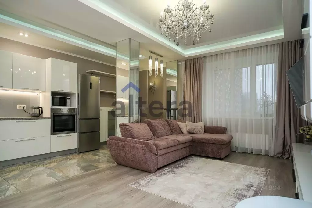 1-к кв. Татарстан, Казань ул. Заря, 16 (76.1 м) - Фото 1