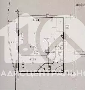 2-к. квартира, 61,8 м, 23/25 эт. - Фото 0